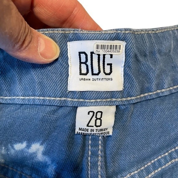Urban Outfitters BDG Women's Erin Tie-Dye Cocoon Jeans Size 28 60s 70s - Picture 8 of 10